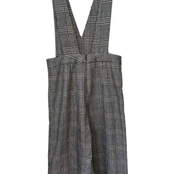 Very J Gray Plaid Jumpsuit - Picture 7 of 11